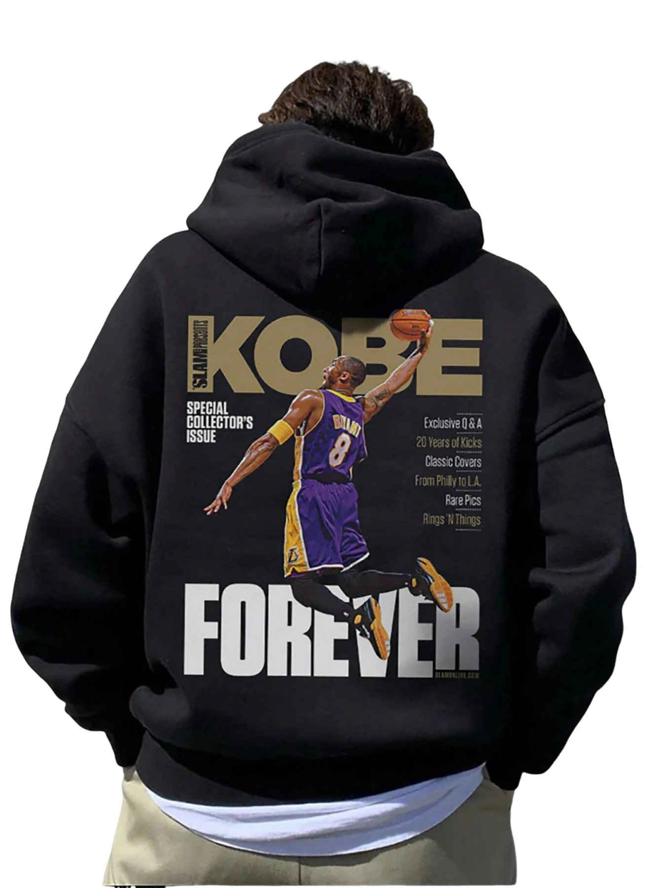 Sudadera con capucha para hombre con eslogan inglés y estampado gráfico, forro térmico, ropa de calle de moda, otoño/invierno