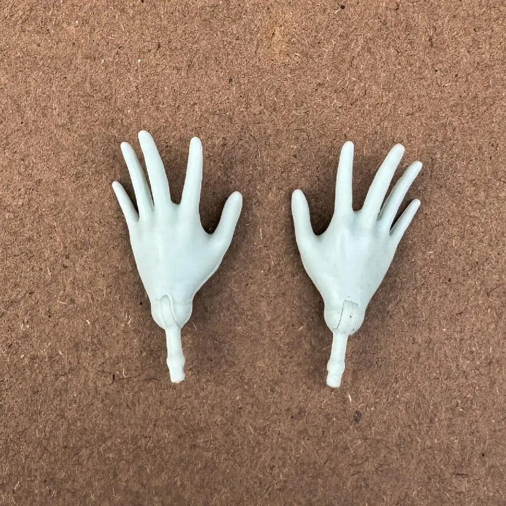 1/6 Original Monster Puppe Ersatz Hände Und Arme Weiß Braun Beige Grün Blau Haut Ton Spielzeug DIY Zubehör – Detail 2