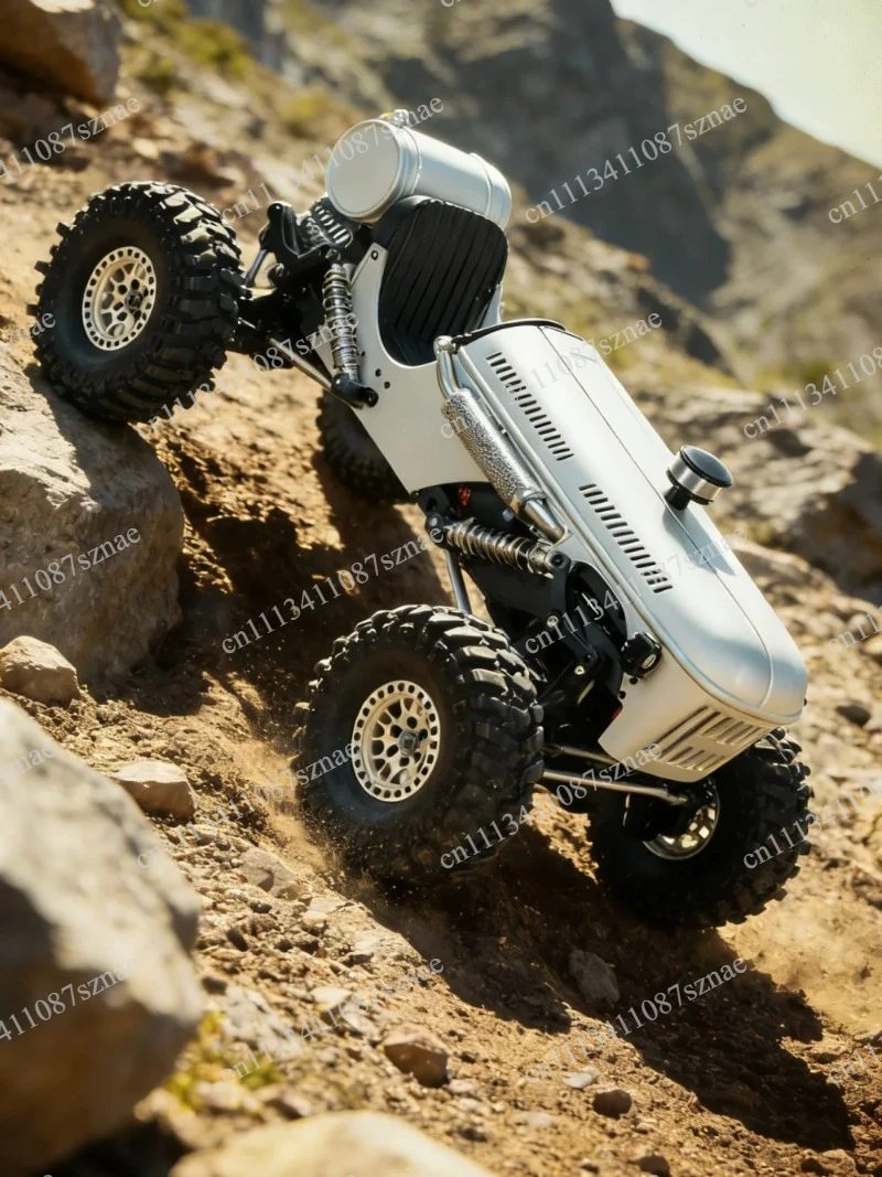 Tugou No. 1 ARESC Metal Professional Climbing Vehicle 1/10 Off-Road Vehicle Remote Control Agricultural Tractor RC Car Model