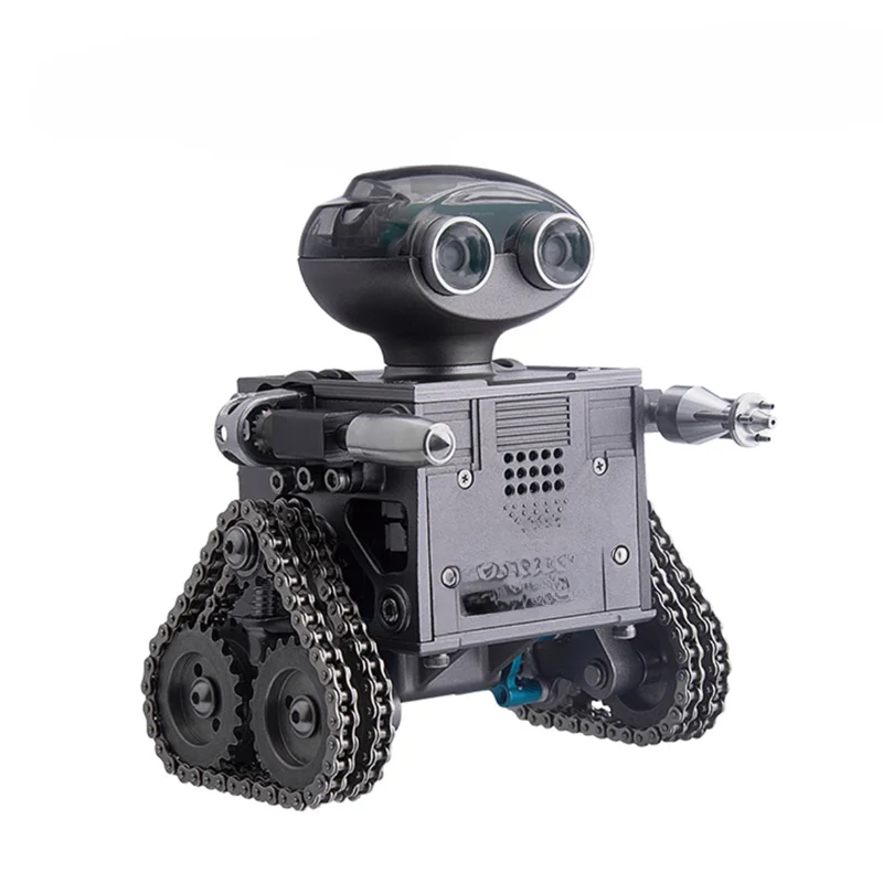 Intelligent remote control alloy robot model electric assembly toy gift