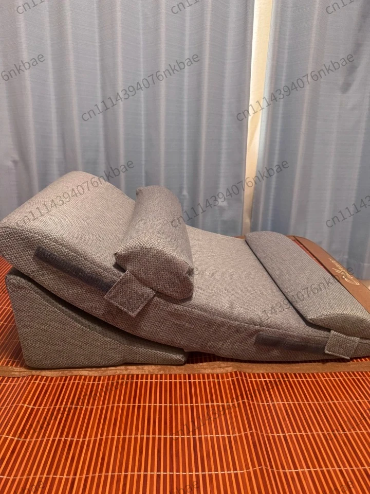 Adjustable Angle Memory Foam Anti-Reflux Wedge Cushion Semi-Reclining Support Pillow for Elderly