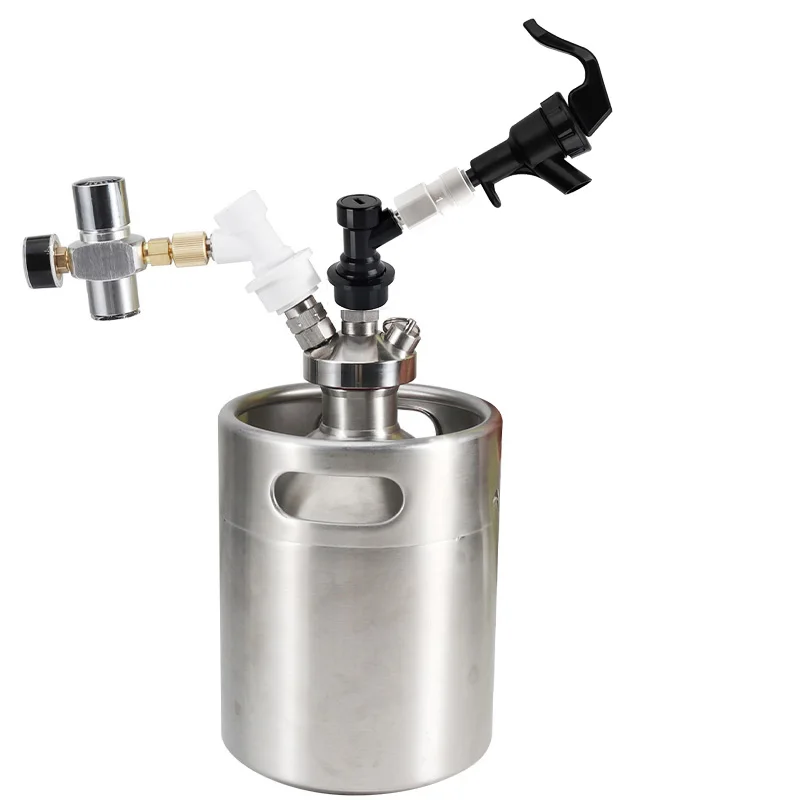 New Picnic Party Tap,Plastic Beer Faucet & Liquid Ball Lock & Quick Connector,Beer Dispenser For Homebrew /Beer Keg