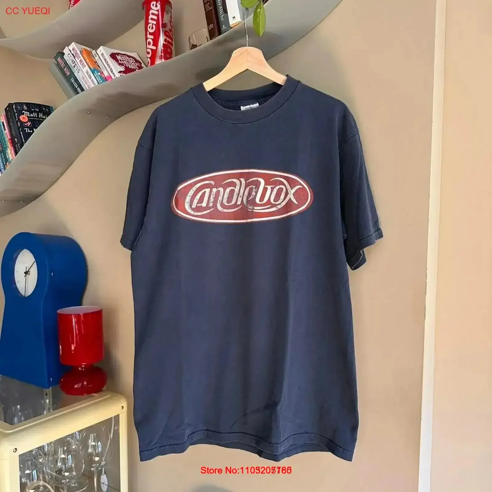 Vintage 1995 Candle Box Band T Shirt Size XL Washed Comfortable fashion Casual graphic streetwear Versatile vintage Washed