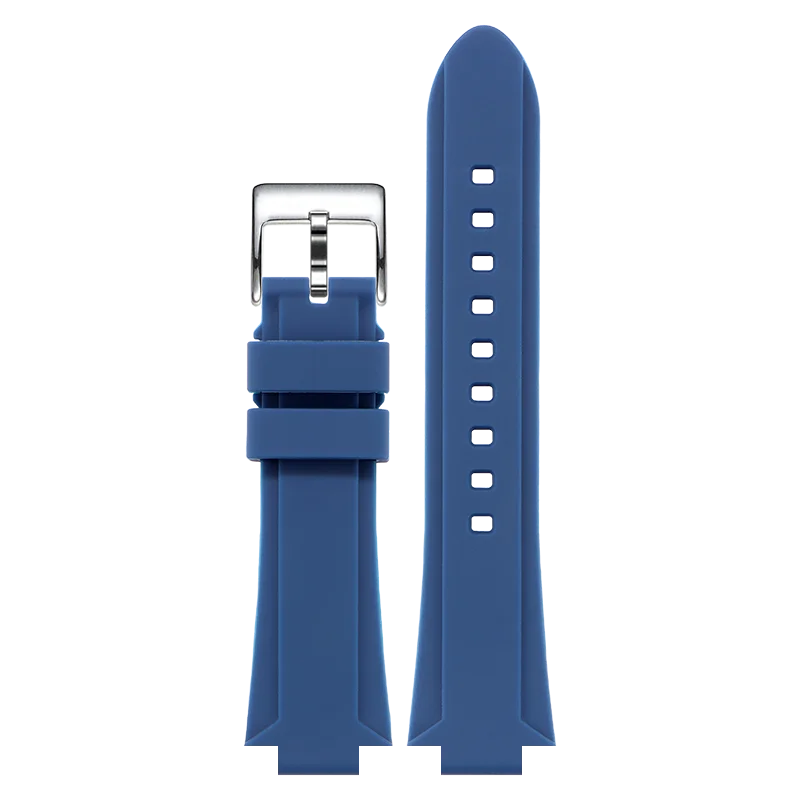 Fiyta ثلاثة الجسم بين النجوم سلسلة سيليكون حزام GA35003 موصل محدب الرجال المطاط حزام الساعة استبدال