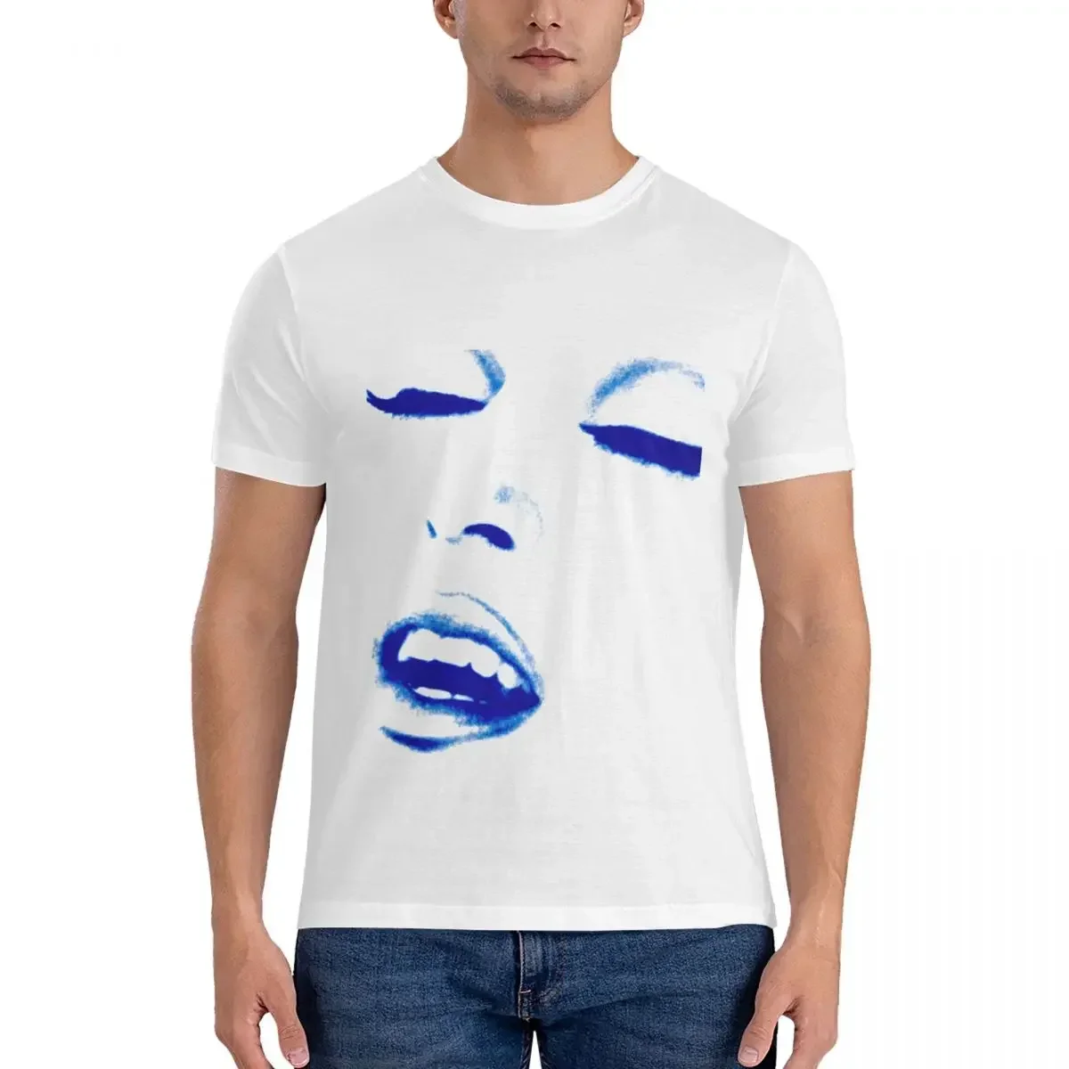 

Мужские однотонные футболки, мужские футболки с рисунком, новое издание, мужская одежда, классическая футболка Madonna Erotica с коротким рукавом