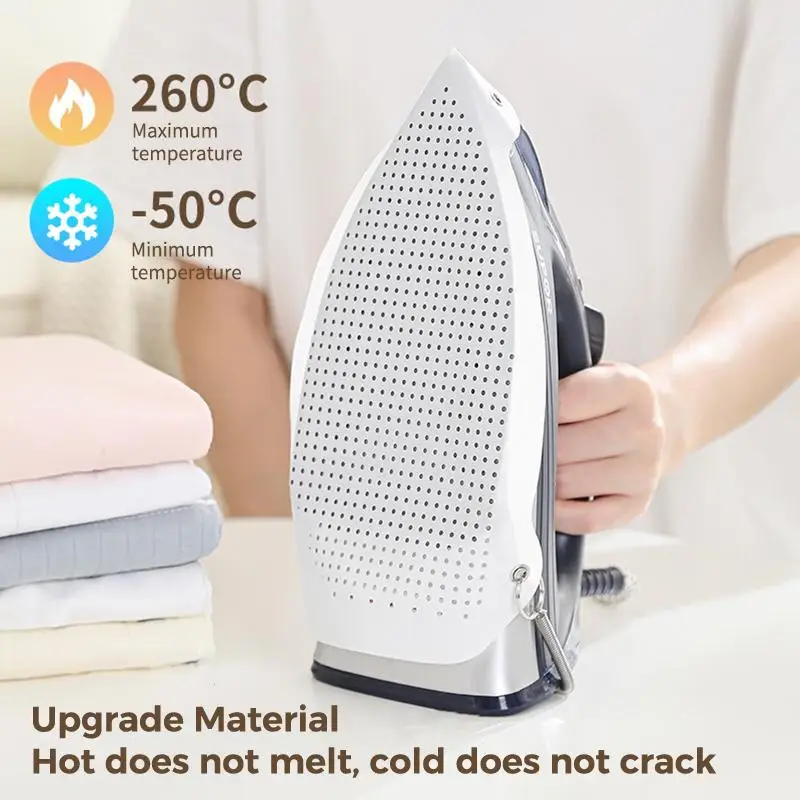 New-1PC Universal Household Clothes Ironing Protective Pad Universal Iron Shoe Anti-Glare Shoe Steam Iron Bottom Cover