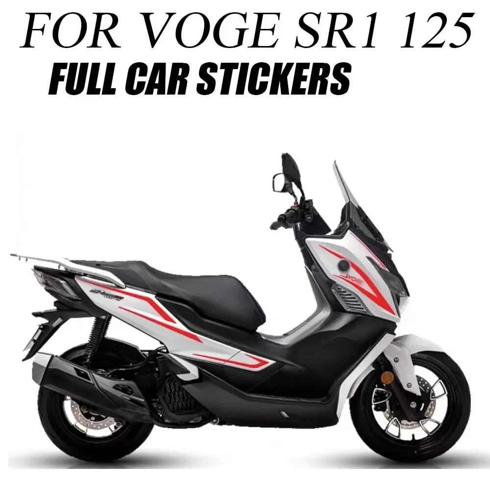 

For VOGE SR1 125 Whole Car Stickers Whole Car Decals Waterproof Stickers Car Body Decorative Films