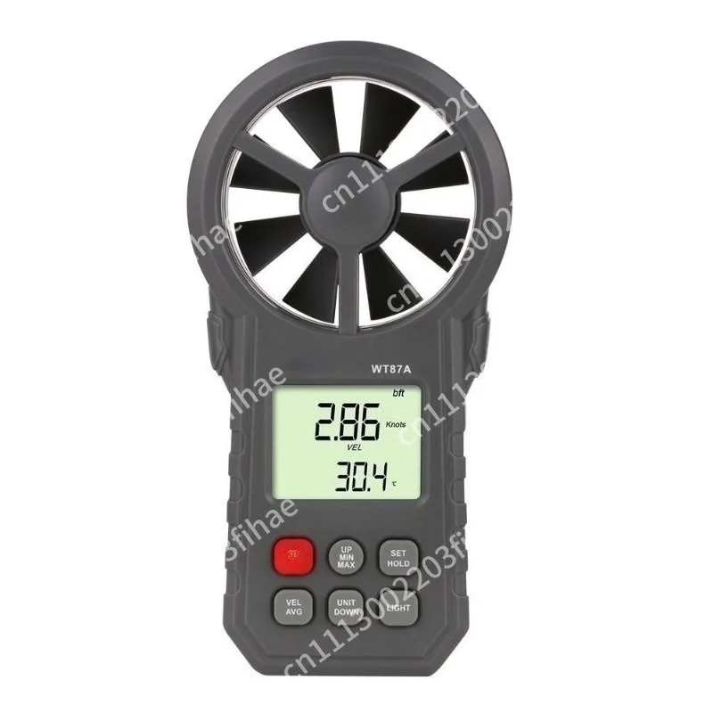 Suitable for WT87B High Precision Anemometer, Handheld Digital Anemometer Wind Meter, Wind Temperature Wind Meter