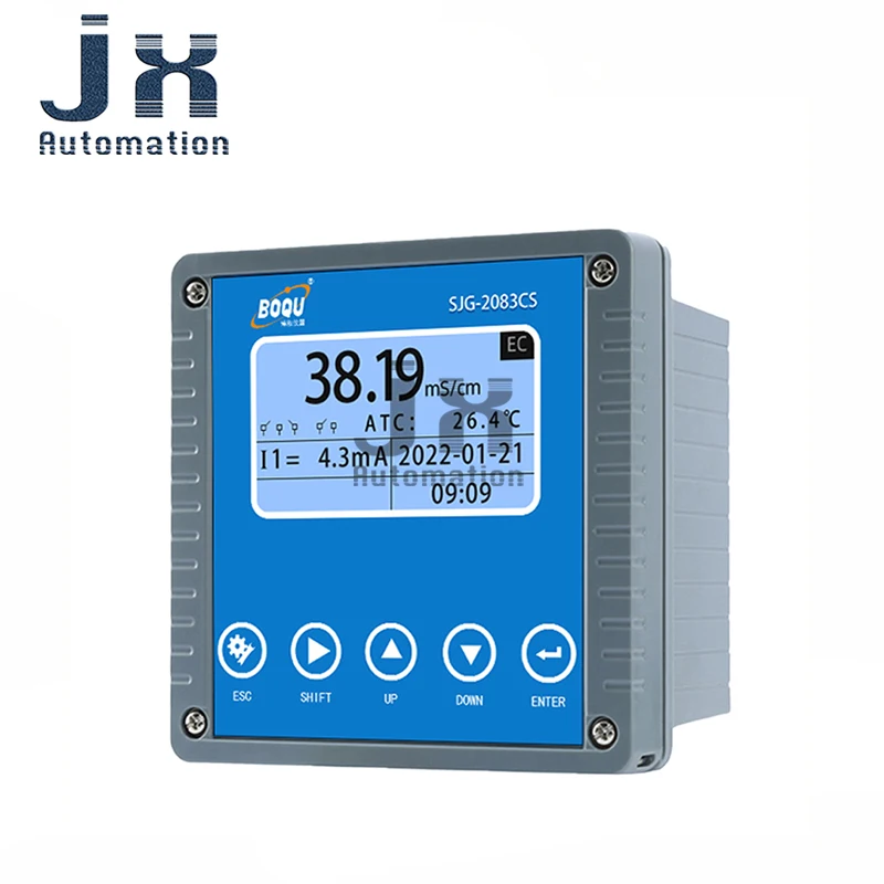 BOQU SJG-2083CS Industrial Online Acid Alkali Concentration Meter 4-20mA RS485 Water Quality Monitor