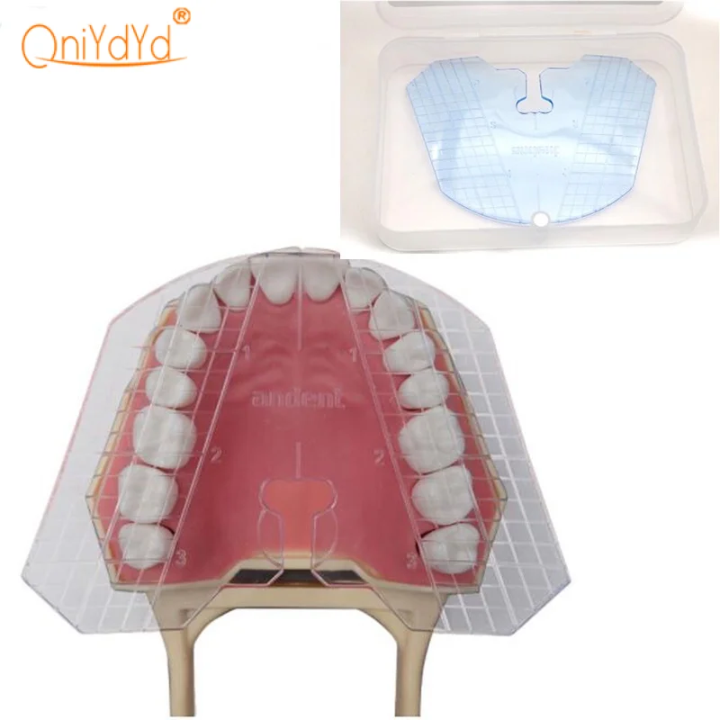 Dental Guide Plate Teeth Arrangement on Denture  for Complete Denture Alignment Dental Lab Measurement Tools