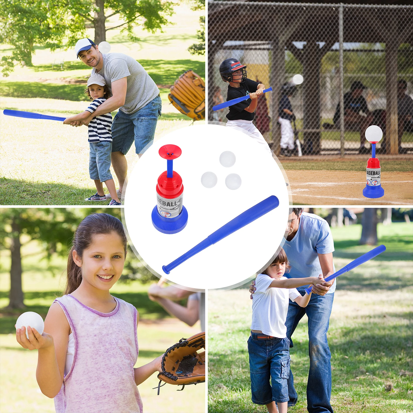 

1 Set Premium Baseball Training Device for Children Automatic Launcher Baseball Kit