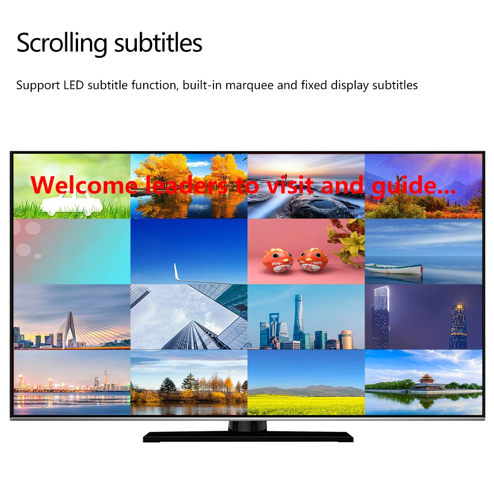 HDMI Multi-view Switcher 4K HDMI Six-View Multi-View Seamless HDMI Switcher 32in 2out Switcher Decoding IP Camera  Web Control