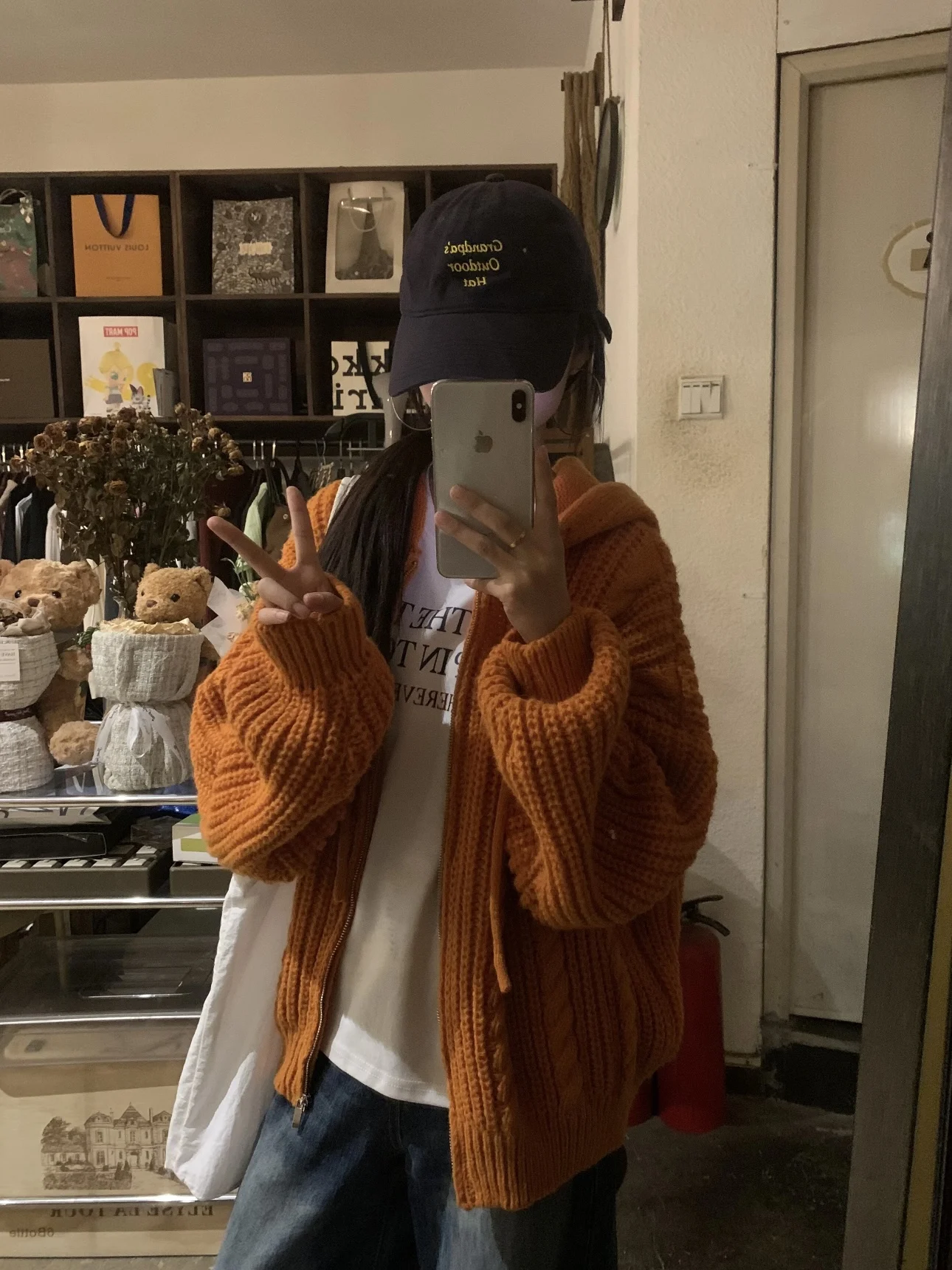 

American Sle Lazy Knitted Hat Sweatirt Men Women Autumn Winter Casual Dopane Sweater Coat Twist Casual ex Knitwear
