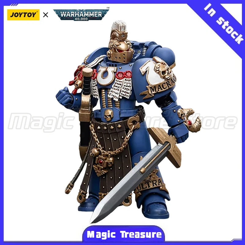 

【MT】 JOYTOY 1/18 Action Figure Warhammer 40K Ultramarines Honor Guard Chapter Champion Model Toy Gift
