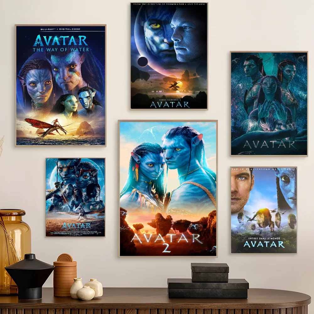 Avatar Good Quality Prints And Posters Vintage Room Home Bar Cafe Decor Aesthetic Art Wall Painting