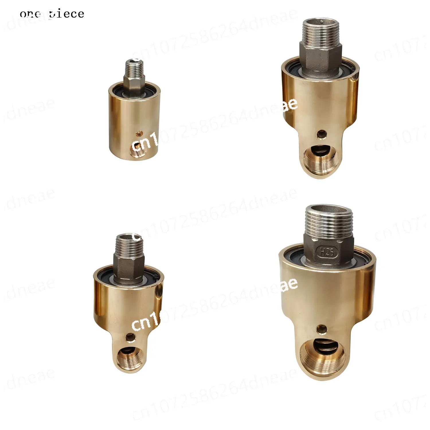 Rotary Union Rotary Joint Connector for Cooling Water Left/right 1 Brass Rotary Union High Speed Joint High Temperature