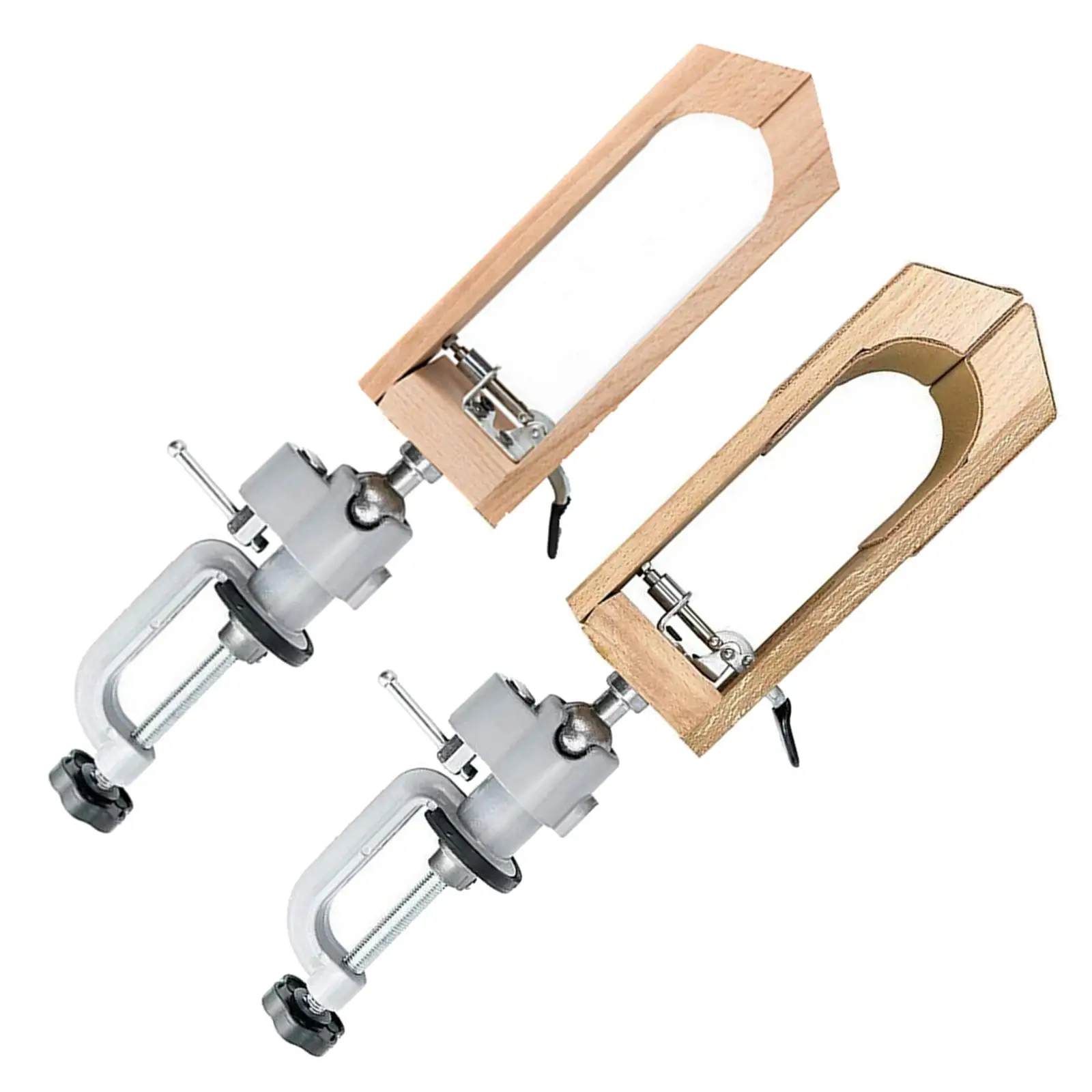 leather Stitching Holder 0-55mm Leather Retaining Clip Adjustment Leathercraft Clamp for Hand Stitching DIY Leather