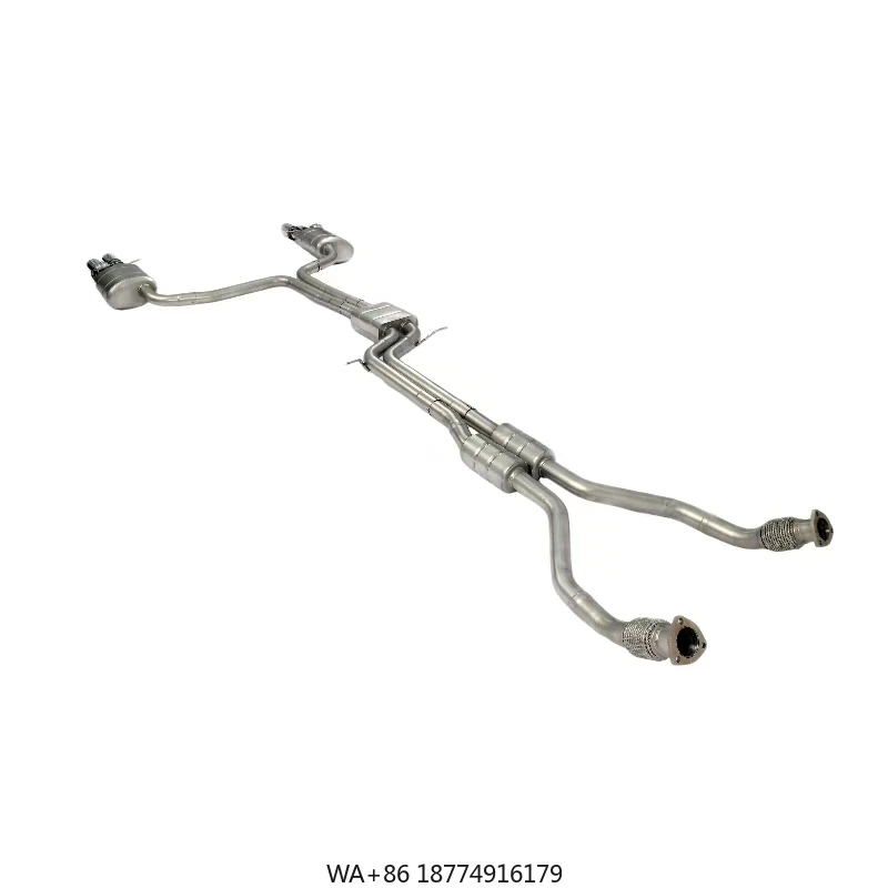 

Для S4 S5 B8 B9 3.0T 2009-2012 выхлопные трубы Catback, выхлопной наконечник, глушитель Valvetronic, водосточная труба