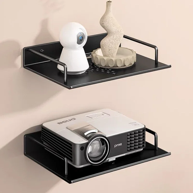 

Wall-mounted Projector Stand WiFi Router TV Set-top Box DVD Punch-free Storage Rack Bedroom Ornaments Projector Holder