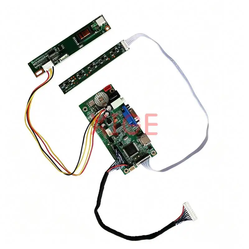 Monitor Controller Drive Board Fit LP171WU3 LP154WU1 LP171WU1 LQ154M1LW HDMI+VGA 1920x1200 1920*1200 1-CCFL LVDS 30-Pin DIY Kit