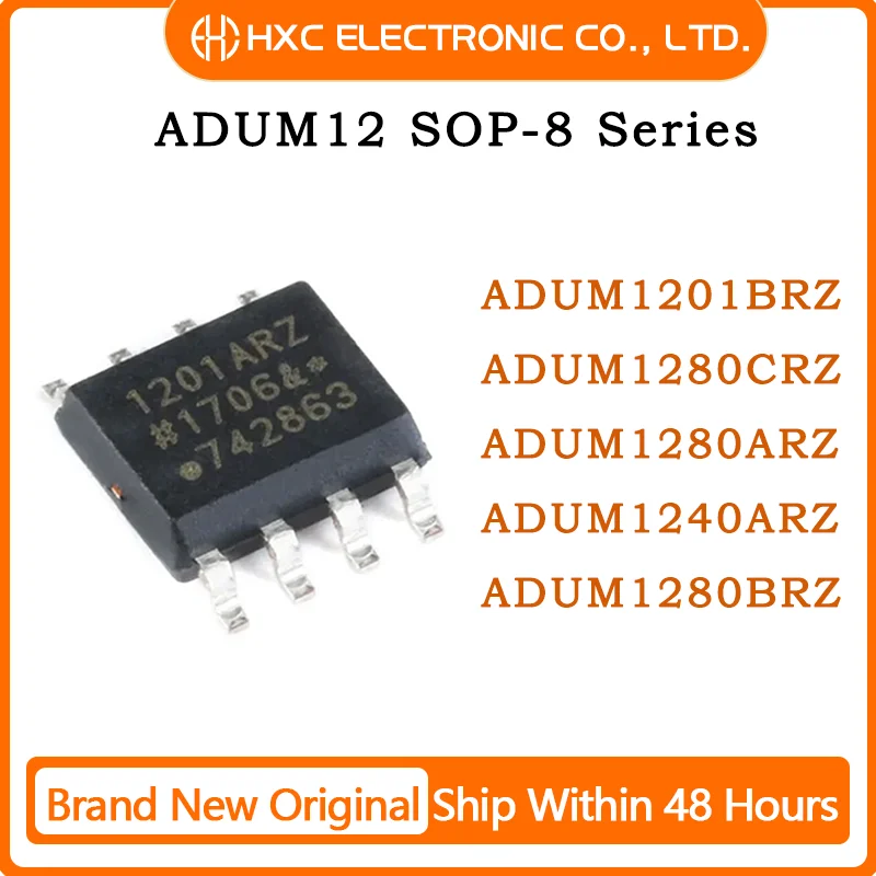 10PCS ADUM1201BRZ ADUM1280CRZ ADUM1280ARZ ADUM1240ARZ ADUM1280BRZ IC Chip SOP-8