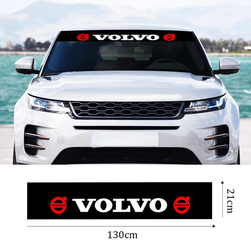 Car Stickers Vinyl Water proof Reflective Volvo Car External Accessories Decorate Stickers For XC90 XC60 C30 S60 C70 XC40 XC70