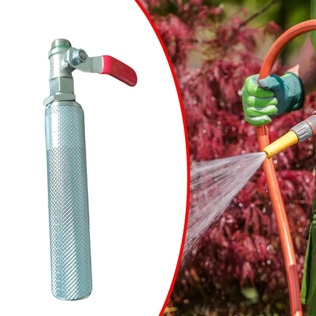 Garden Spray Handle Brass High Pressure Washer Wand Handle with Built in Filter for Terrace Watering