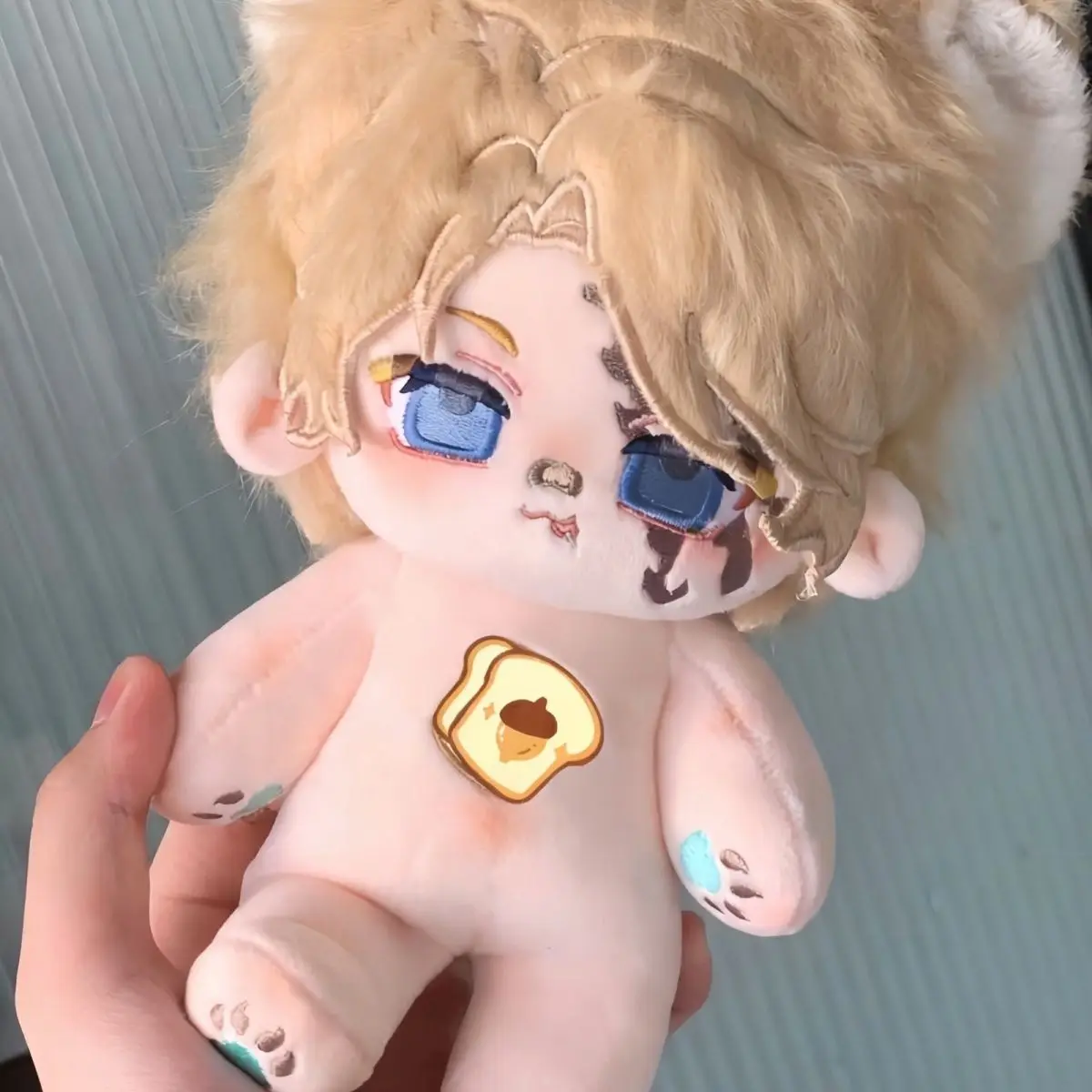 Identity V Norton Campbell 20cm Anime muñeco de peluche figura de peluche vestir juguete de algodón ropa intercambiable colección regalo