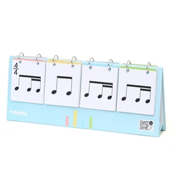 Children's Musical Notation Learning Card Piano Staff Music Sheet Learning Accessories Guitar Accessories