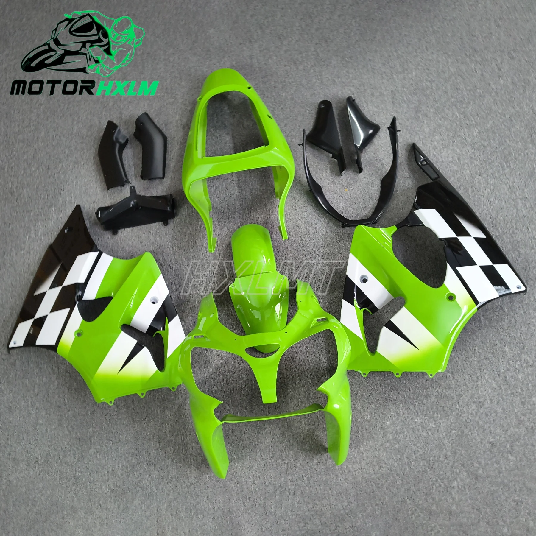Multiple Choice Motorcycle Fairing Kit For Kawasaki Ninja ZX-6R ZX 6R ZX6R 636 2000 2001 2002 Green Black Bodywork Fairings