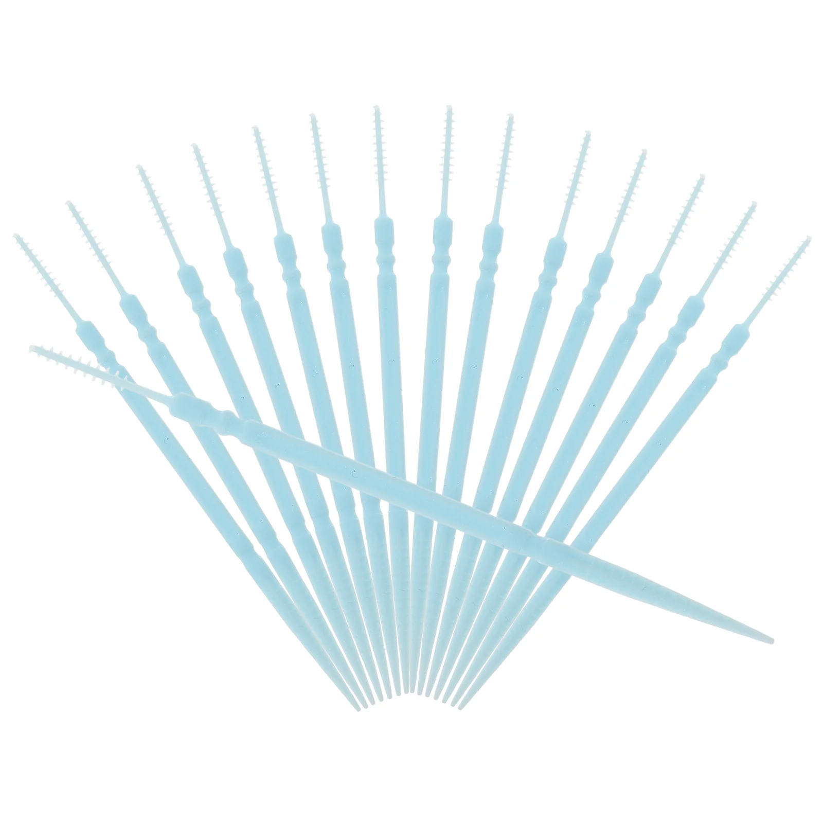 

1100pcs Double-ended Environmental Plastic Toothpicks Disposable Teeth Sticks Dental Oral Care Tooth Sticks (Blue)