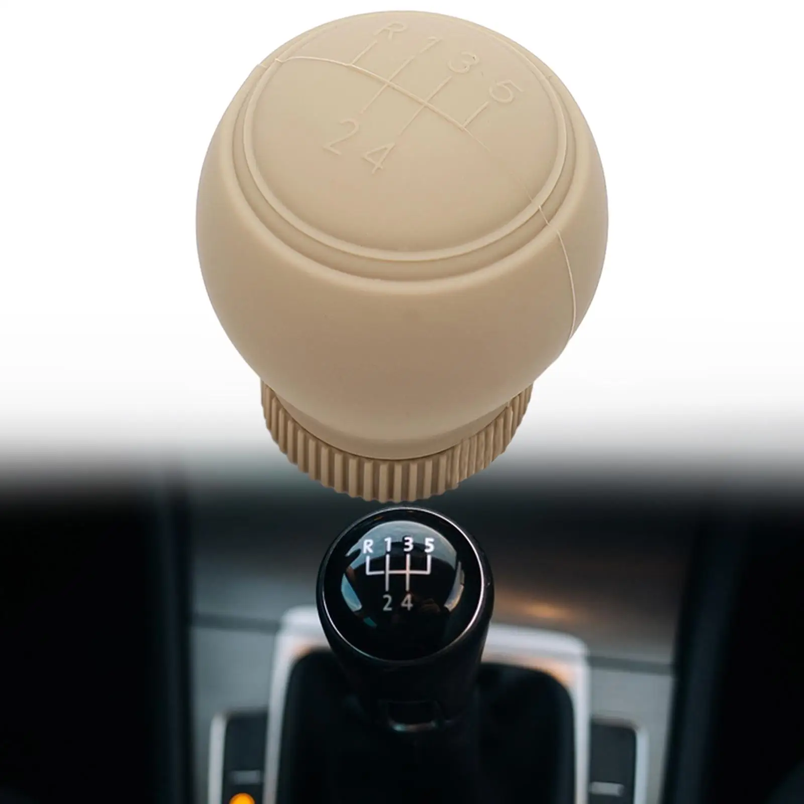 2xCar Gear Shifts Cover Gifts Shifts Protector for Women Men Car