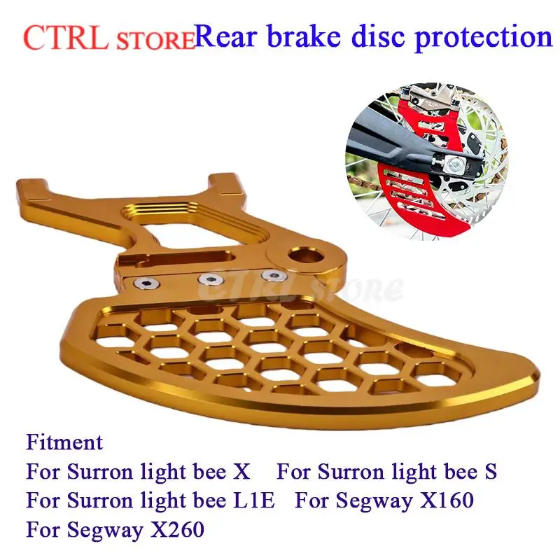Motorcycle Accessories Reinforced CNC Part Front Motorguard Rear Brake Disc GuardHot