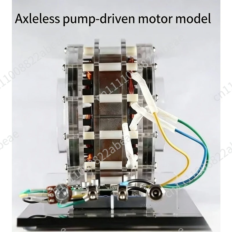 Shaftless Push Motor Model High Power Brushless Internal Rotor Motor Model Teaching Demonstration