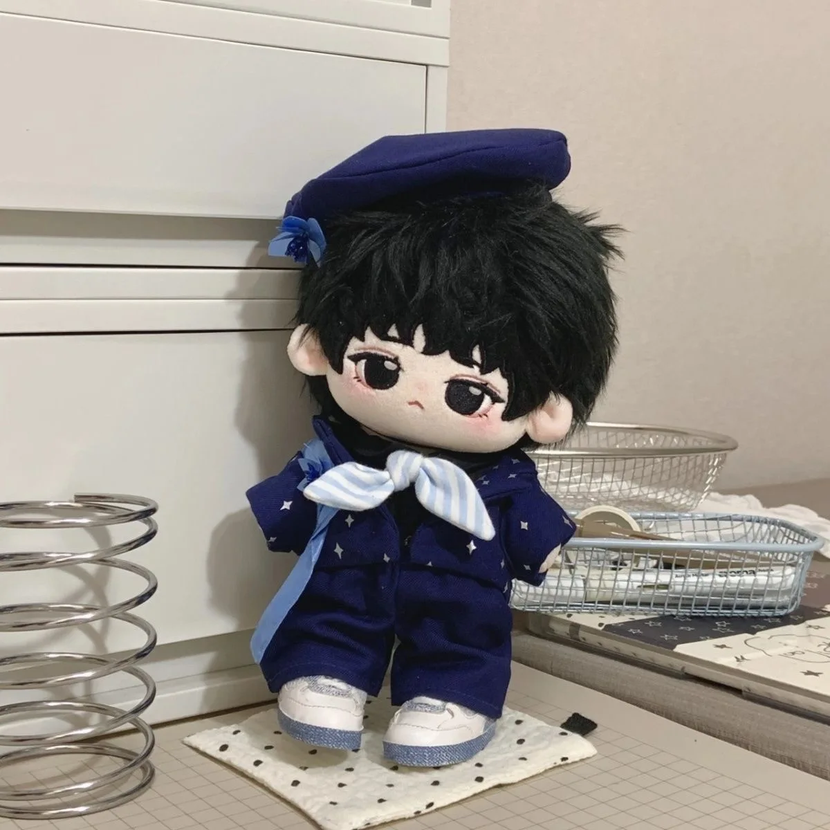 Celebrity Wang Junkai's 20cm Cosplay Cotton Doll Attribute Cute Doll Plush Doll Super Cute Gift view 3