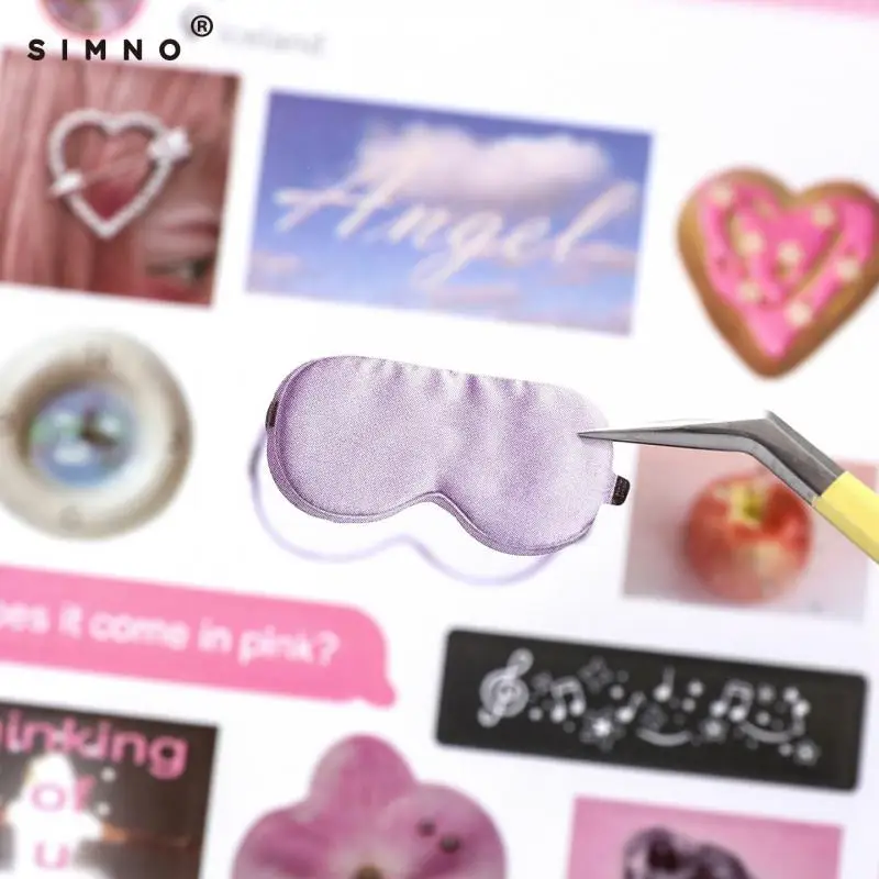 20pcs/set New Ins Style Pattern Die-cut Sticker Book Vintage Showa Style Glitter Matte Glossy For Stationery Decorative Stickers
