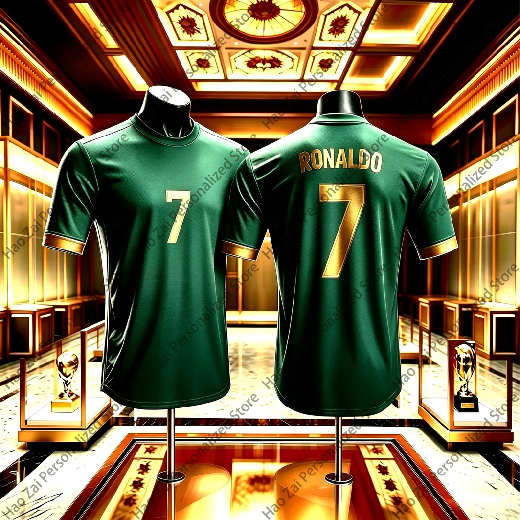 2026 Cristiano Ronaldo No. 7 Special Edition Jersey T-Shirt—Kids