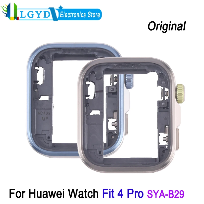 OEM Moldura de relógio para Huawei Watch Fit 4 Pro SYA-B29, peça de substituição para reparo de moldura de tela de relógio de liga de alumínio