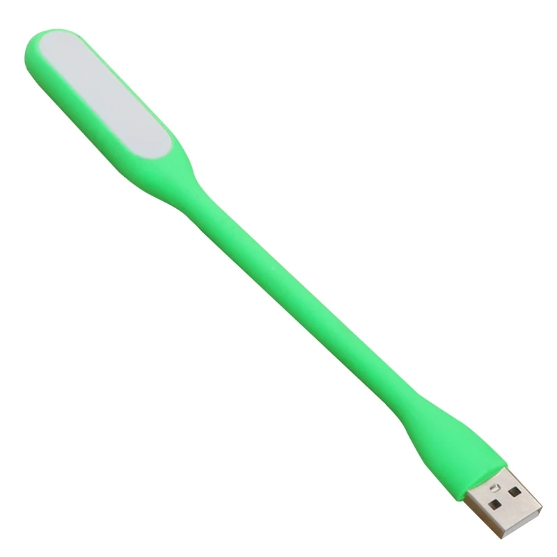 Mini lámpara LED Flexible USB portátil, lámpara ahorro energía para teclado ordenador portátil, Banco energía,
