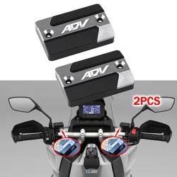 For HONDA ADV 350 150 ADV350 ADV150 2020-2023 Motorcycle CNC Aluminum Front Brake Fluid Reservoir Cover Cylinder Oil Tank Cap