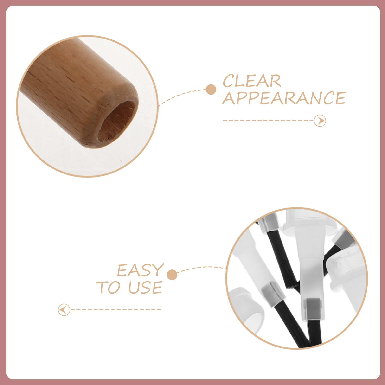 Nail Art Kit with Dual Head Replacement Brushes Detachable Handle for Professional Gel Polish Design DIY Nail Extension Tools