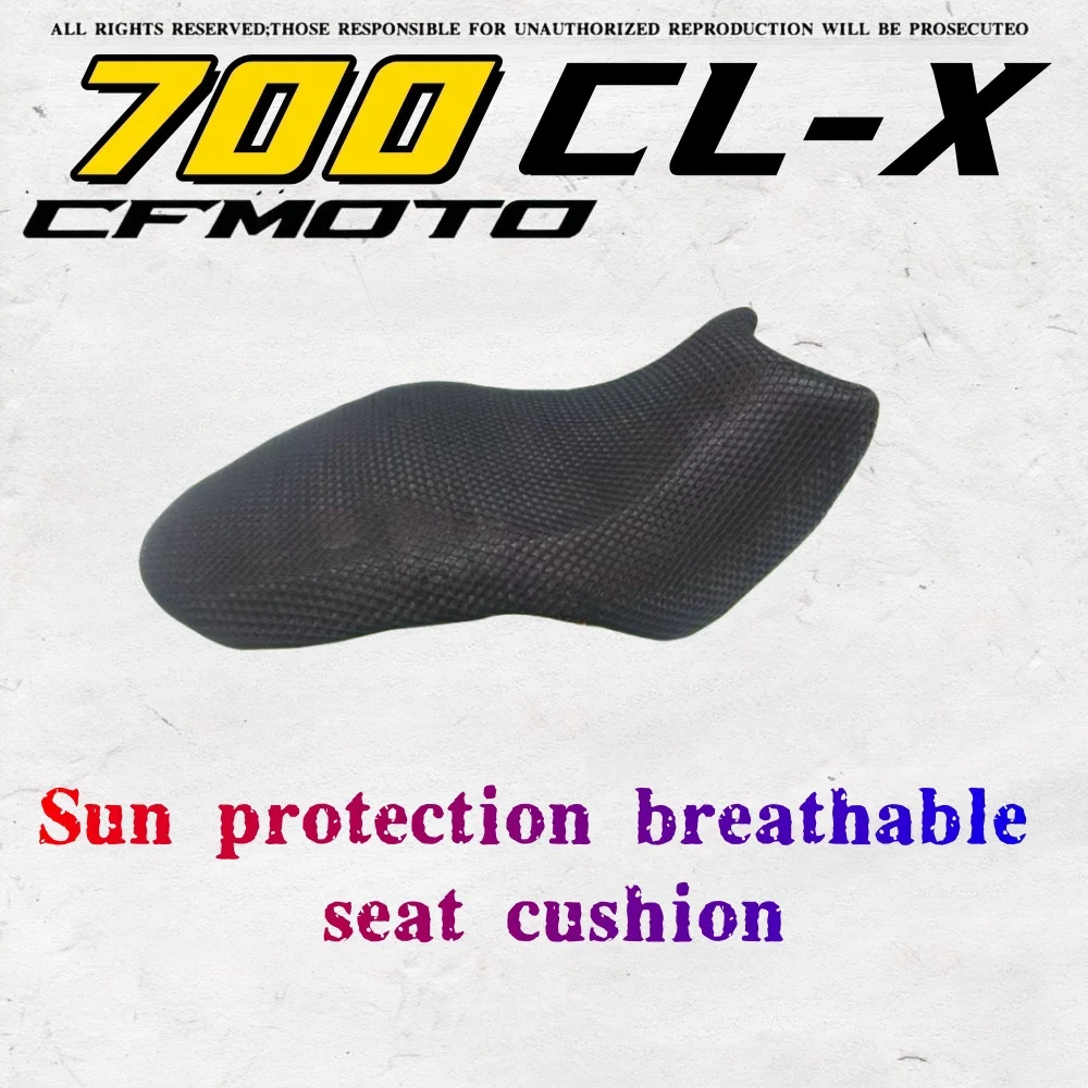 

For CFMOTO 700CL-X motorcycle seat cover seat cover 3D sun protection breathable seat cushion modified seat bag cover