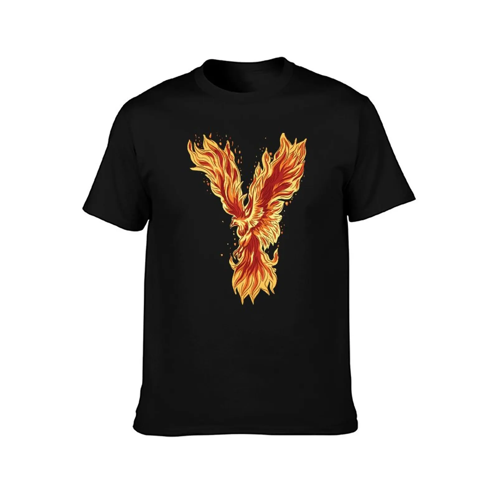 PHOENIX CREATURE T-Shirt Comfortable Basic Crew Neck Tee