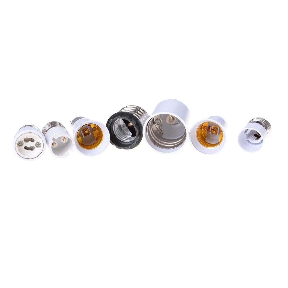 GU10/E27/E14/E40/B22 Bulb Adapter Lamp Extender Socket Converter Shop Light Holder
