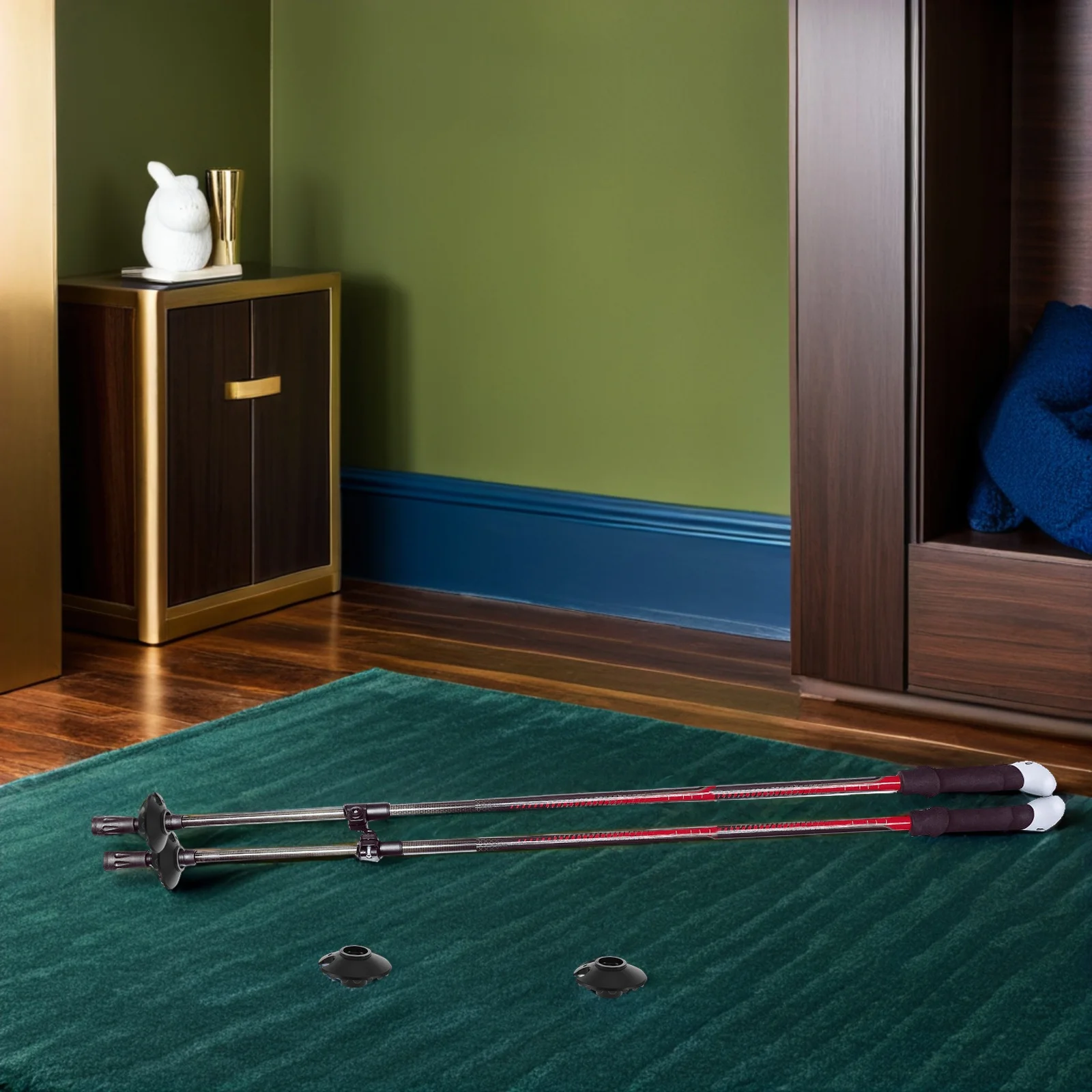 

25Pcs Trekking Pole Basket Set Round Snow Mud Baskets Replacement Accessories for Hiking Walking Cane Tips Walking Pole Baskets