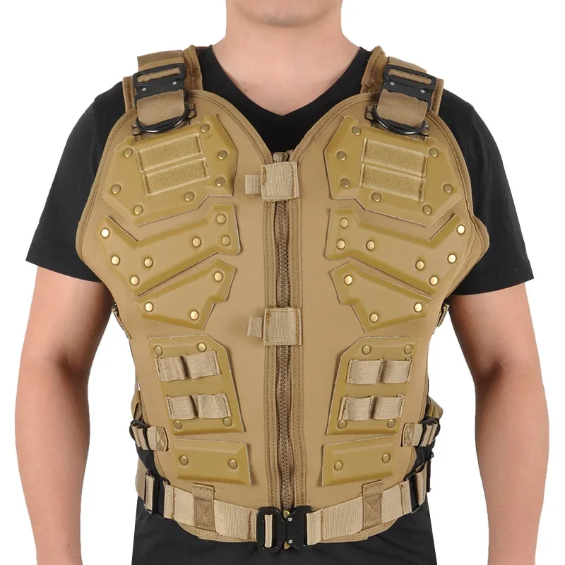 Outdoor Special Forces Breathable Varja Camouflage Armor Military Fan Equipment CS Self Defense Safety Protection Tactical Vest