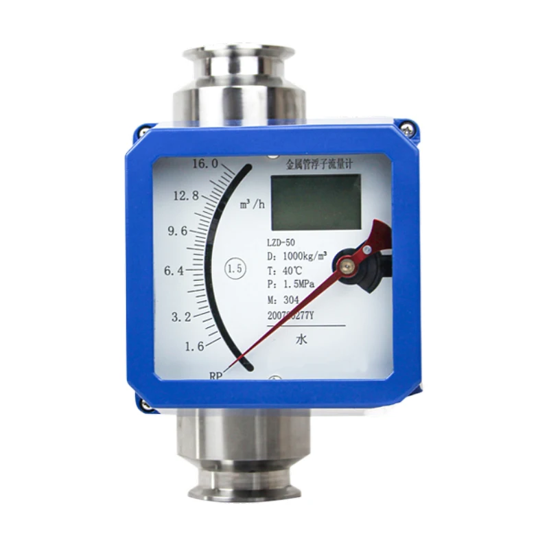 

2026 SENTEC Pointer Metal Tube Rotameter Vertical Installation Flowmeter for Gas Liquid Air Chlorine Nitrogen Argon Hydrochloric