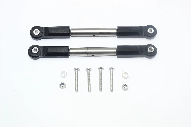 GPM Stainless Steel Front Upper Tie Rod With Plastic Ball Ends For AXIAL 1/8 Yeti Xl Monster Buggy