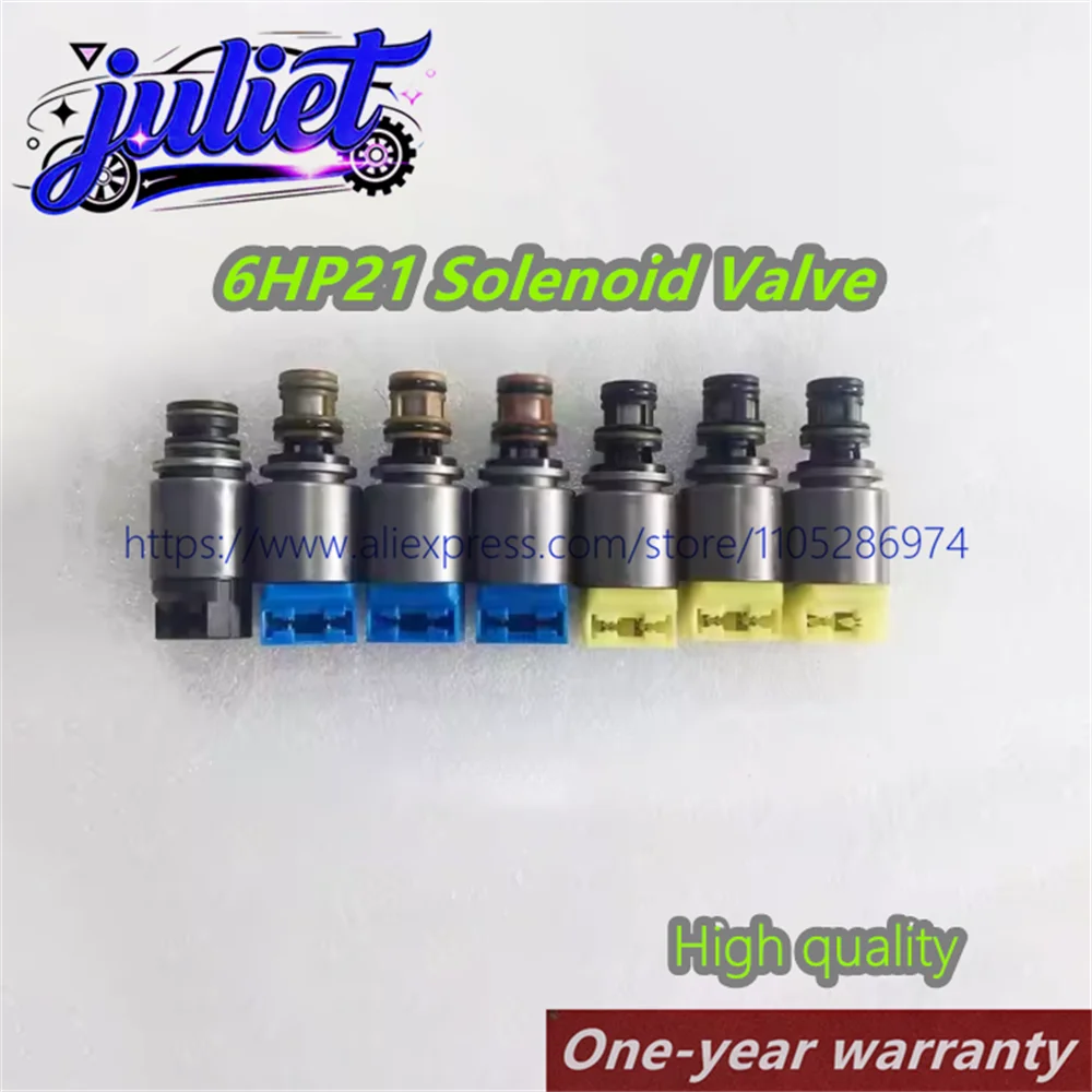 

6HP19 6HP26 ZF6HP19 Solenoid kit Transmission solenoid valve 7 PCS/SET 1068298044 suitable for BMW 128i X5 X4 and Audi S4-S8 A4