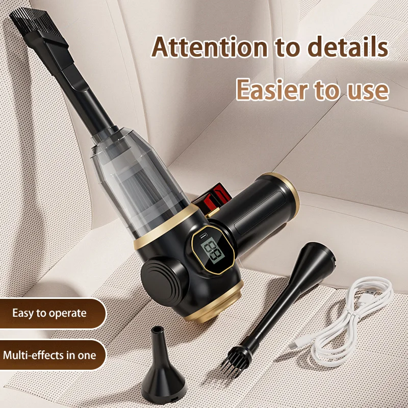 Xiaomi Vacuum Cleaner Car Suction Blowing Integrated Small High-power Suction Wireless Handheld Dust Desktop Vacuum Cleaner